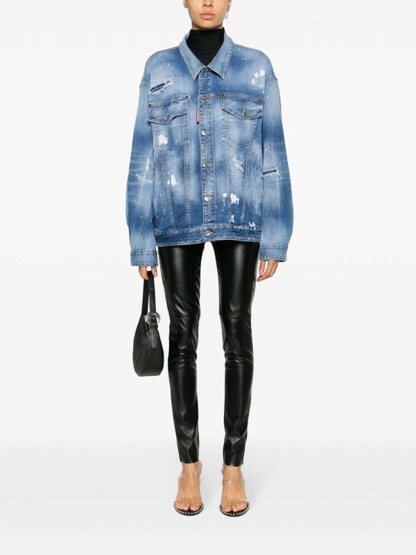 DSQUARED2 buy online Oversized denim jacket