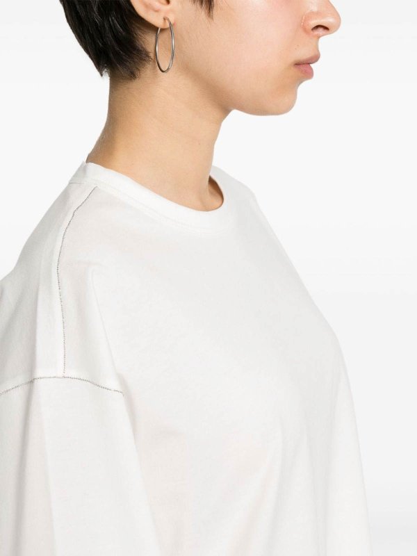 T-Shirt - Weiß shop online: FABIANA FILIPPI