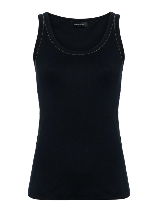 FABIANA FILIPPI: Tops und Tank Tops - Top - Blau