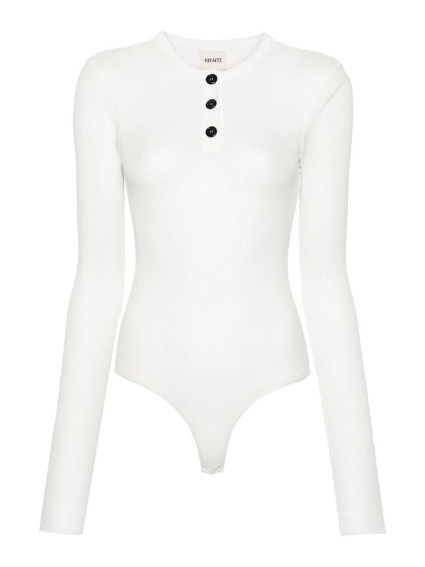 KHAITE: Tops und Tank Tops - Top - Weiß