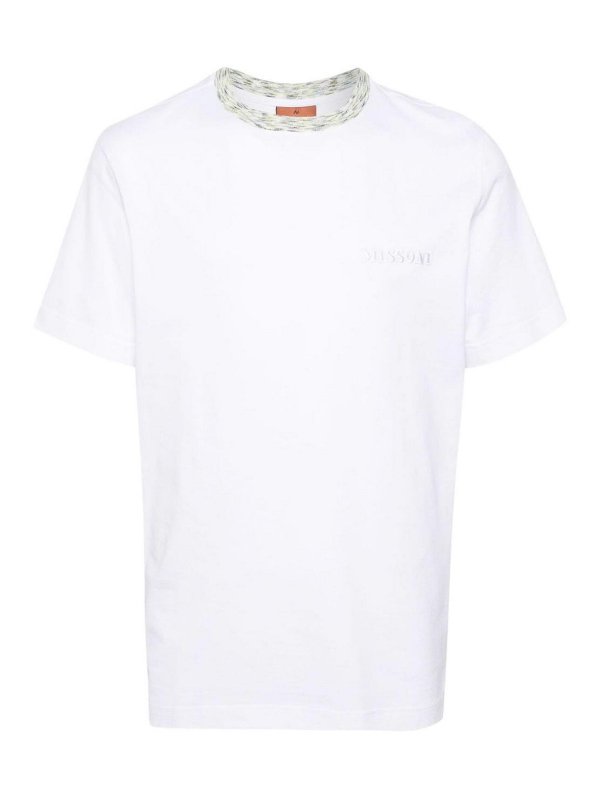 MISSONI: T-shirts - T-Shirt - Weiß