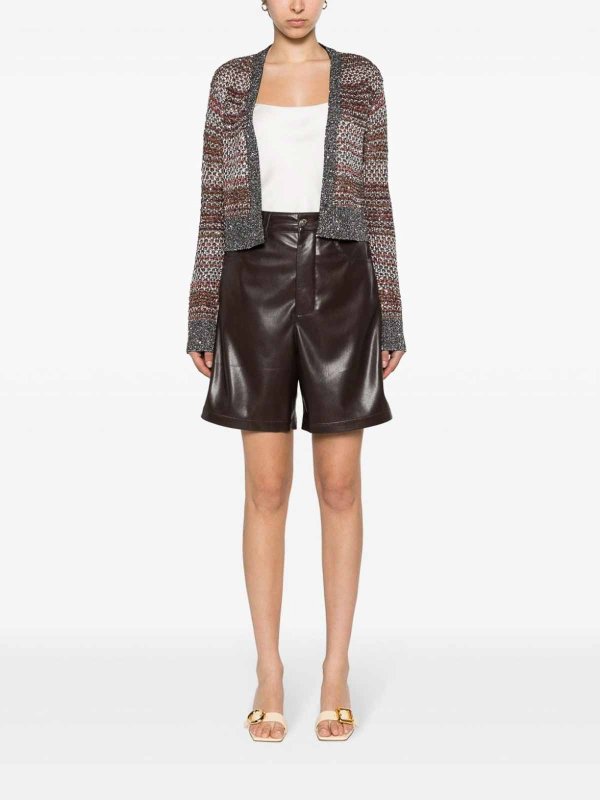 MISSONI: cardigans online - Zigzag pattern short cardigan