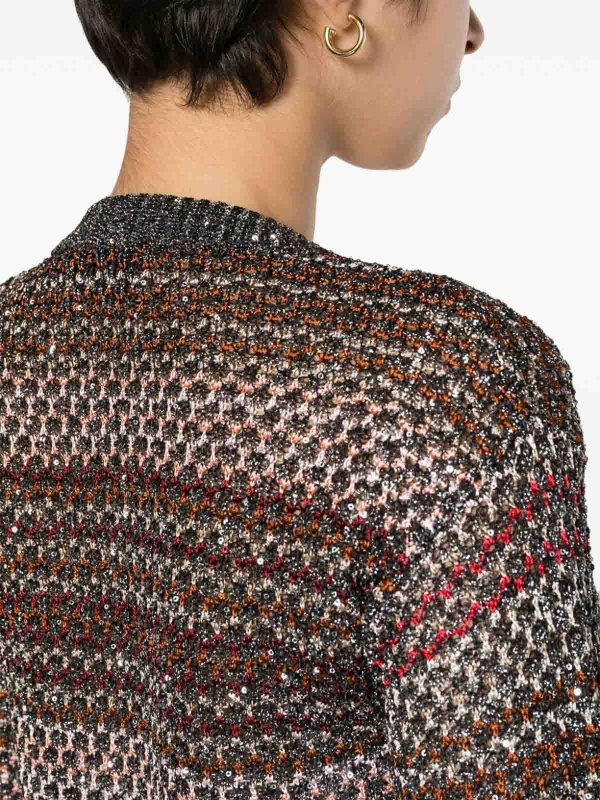 MISSONI buy online Zigzag pattern short cardigan