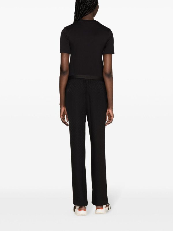 Logo cotton t-shirt shop online: Palm Angels