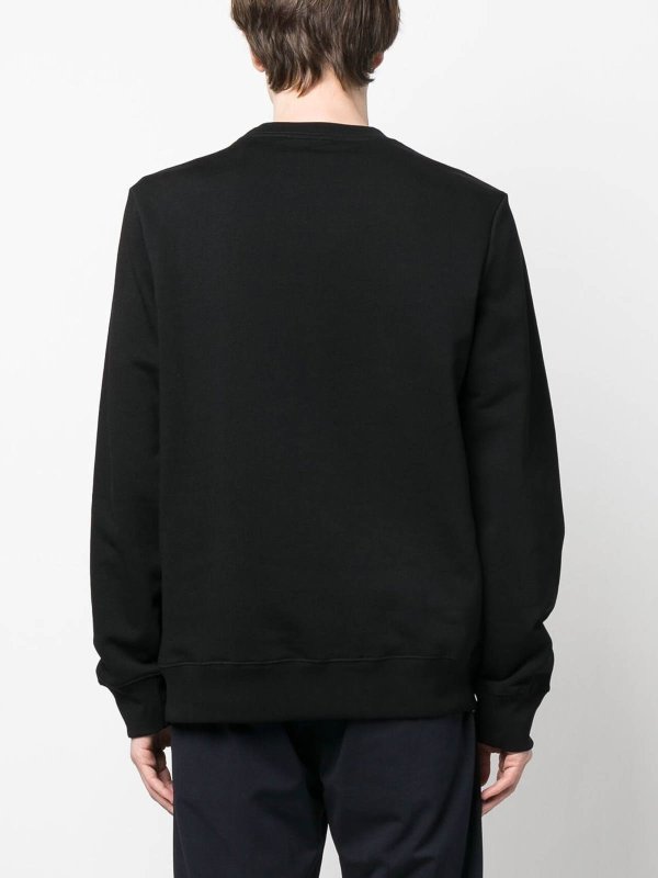 PS BY PAUL SMITH: Sweatshirts & Sweaters online - Zebra logo cotton sweatshirt