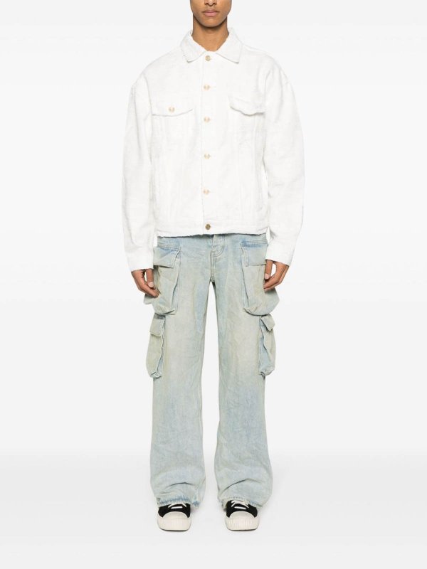 Relaxed fit cargo jeans
