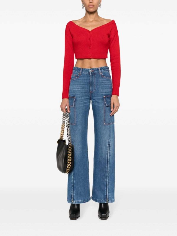 STELLA McCARTNEY: Bootcut online - Bootcut Jeans - Blau
