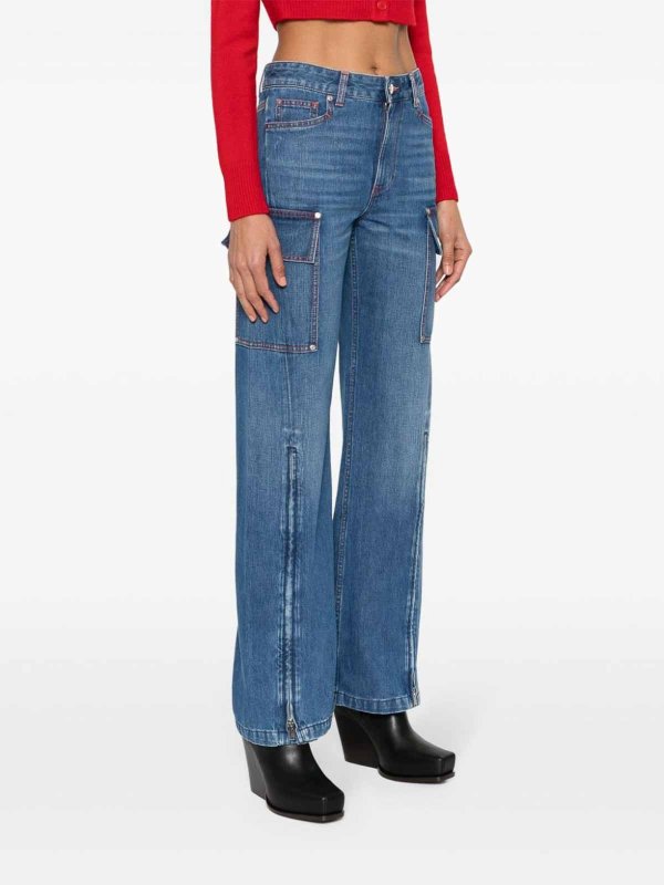 Bootcut Jeans - Blau shop online: STELLA McCARTNEY