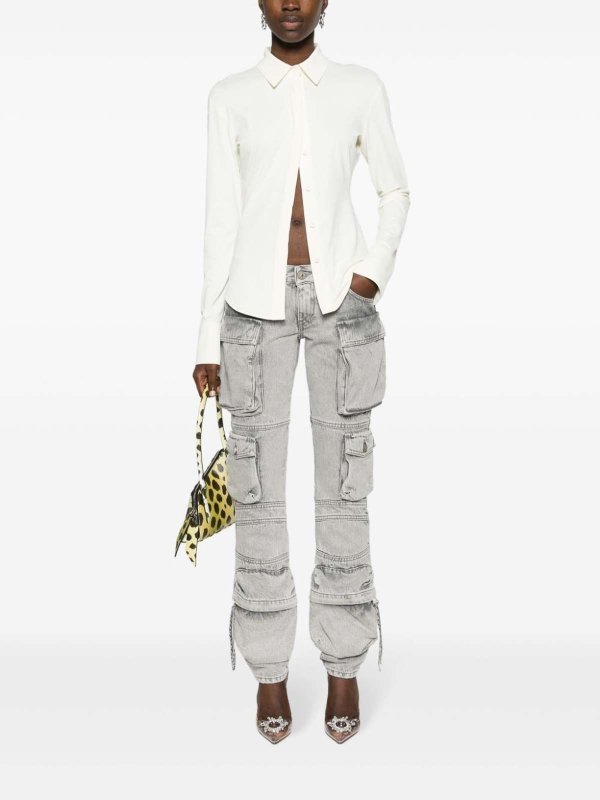 The Attico: bootcut jeans online - Essie denim cargo jeans