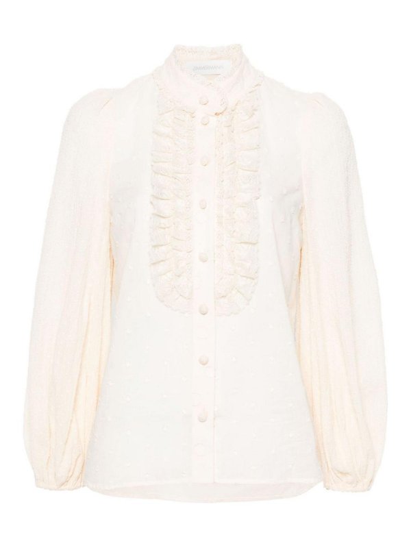 ZIMMERMANN: Blusen - Bluse - Beige