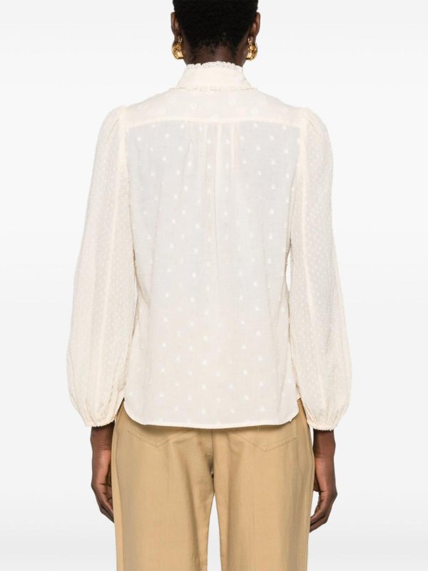 The Best Shops ZIMMERMANN: Blusen - Bluse - Beige