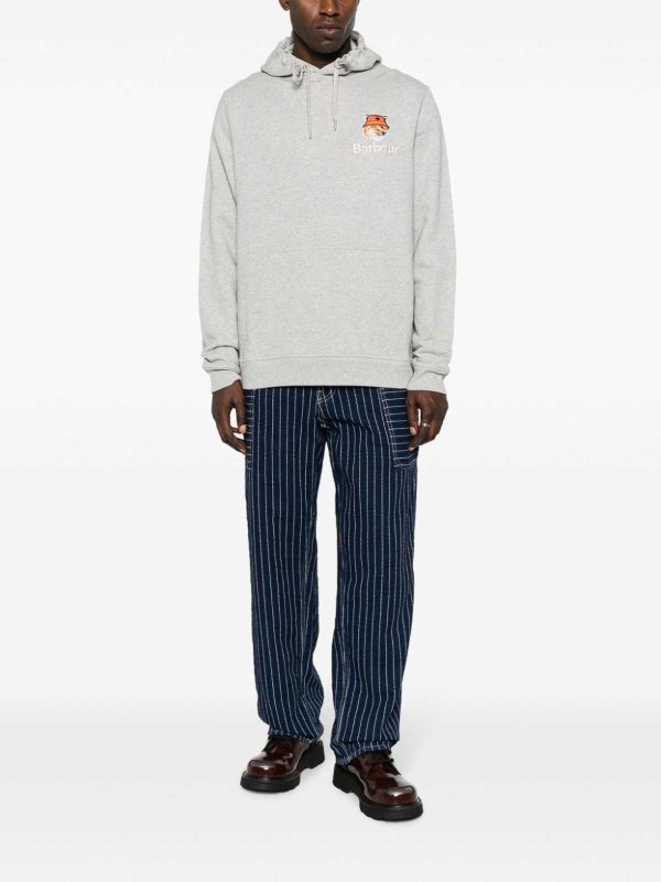スウェットシャツ/セーター - グレー shop online: BARBOUR