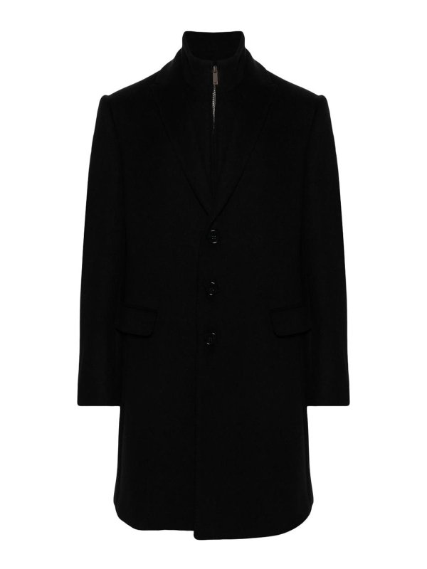 EMPORIO ARMANI: ショートコート - ショートコート - 黒