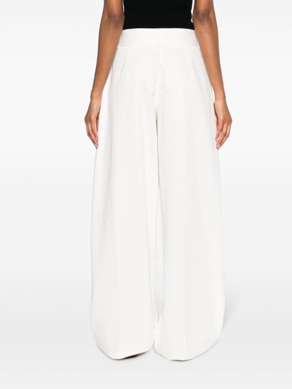 JIL SANDER buy online Wide-leg cotton trousers
