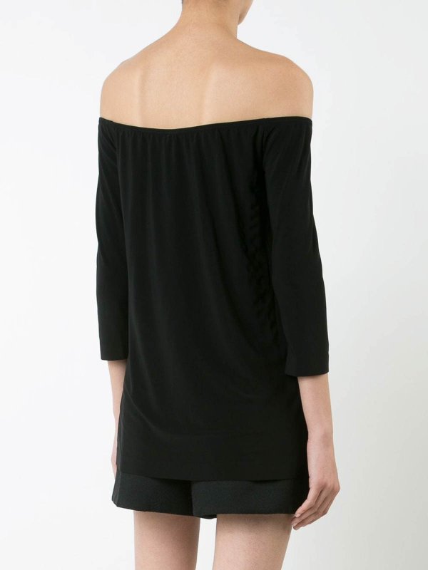 The Best Shops Norma Kamali: Tops y camisetas sin mangas - Top - Negro