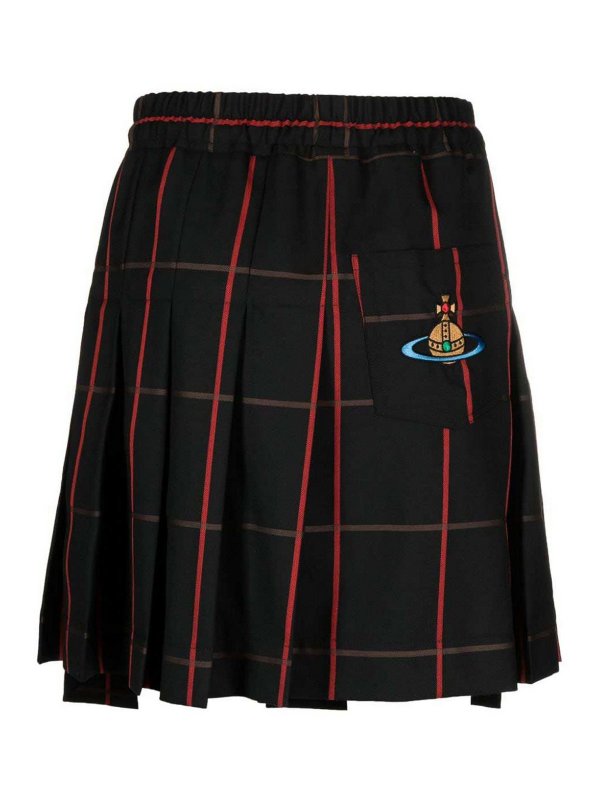 VIVIENNE WESTWOOD: Knielange und Midi Röcke online - Midirock - Schwarz