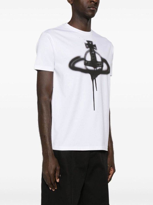 VIVIENNE WESTWOOD: T-shirts online - T-Shirt - Weiß