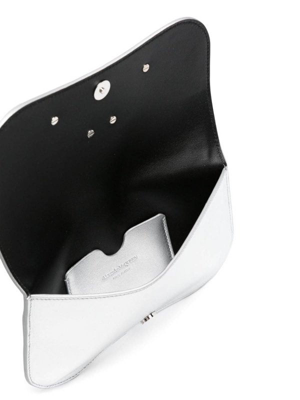 ALEXANDER MCQUEEN: borse a tracolla online - Mini bag in pelle foca