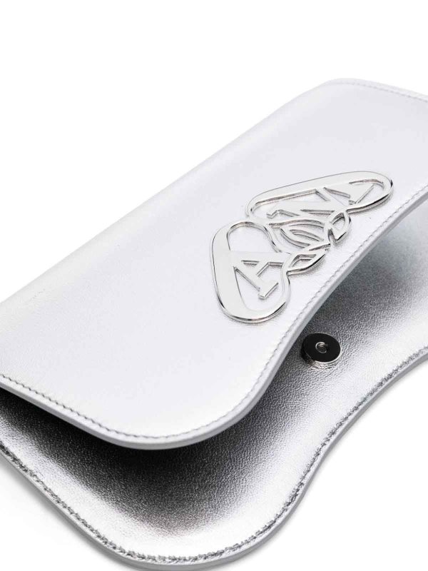 Mini bag in pelle foca shop online: ALEXANDER MCQUEEN