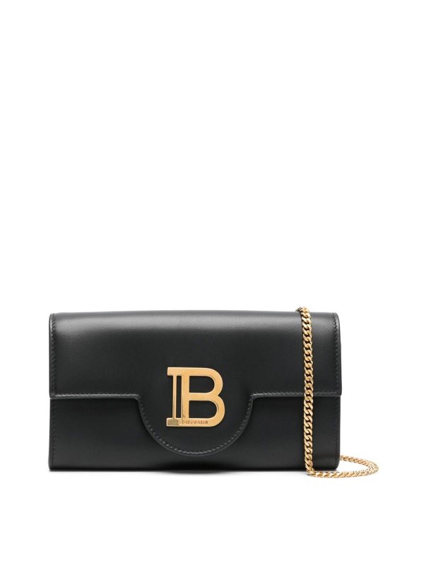 Balmain: クラッチバッグ - クラッチバッグ - 黒