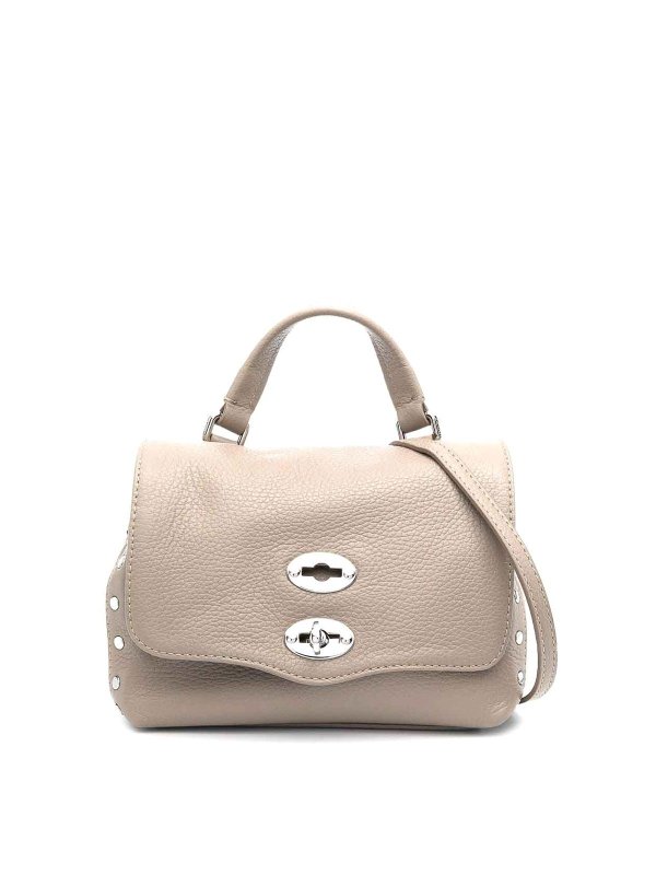 ZANELLATO: totes bags - Baby postina daily leather handbag
