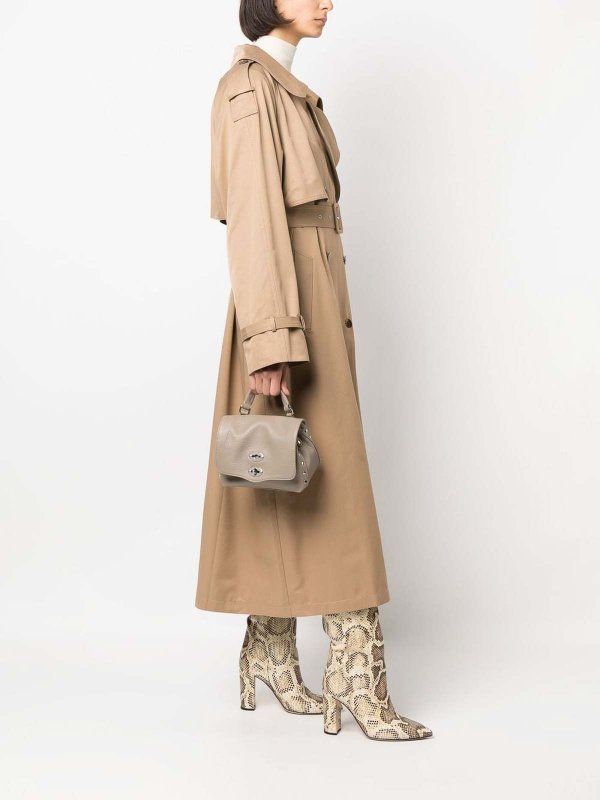 The Best Shops ZANELLATO: totes bags - Baby postina daily leather handbag