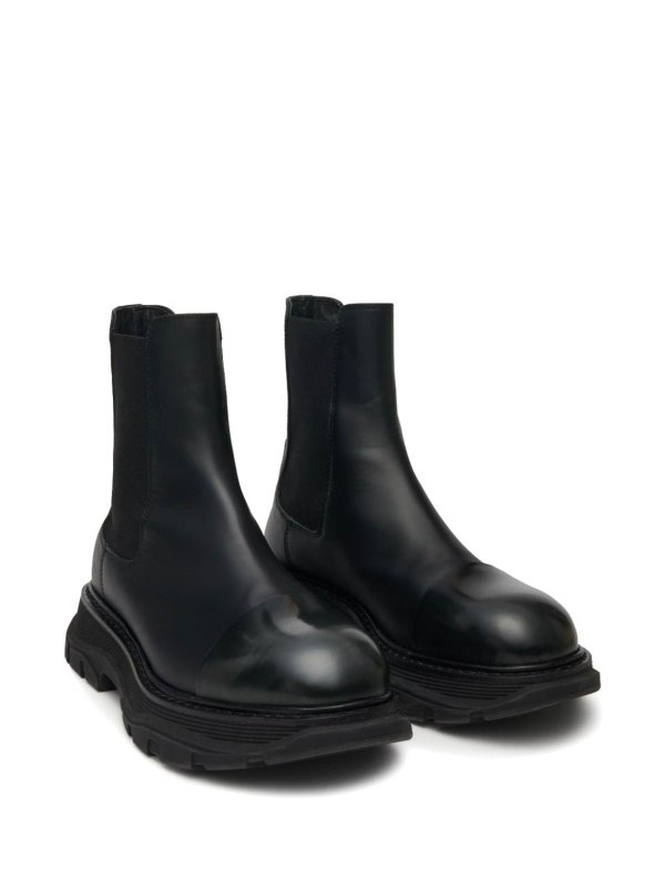 The Best Shops ALEXANDER MCQUEEN: boots - Leather chelsea boots
