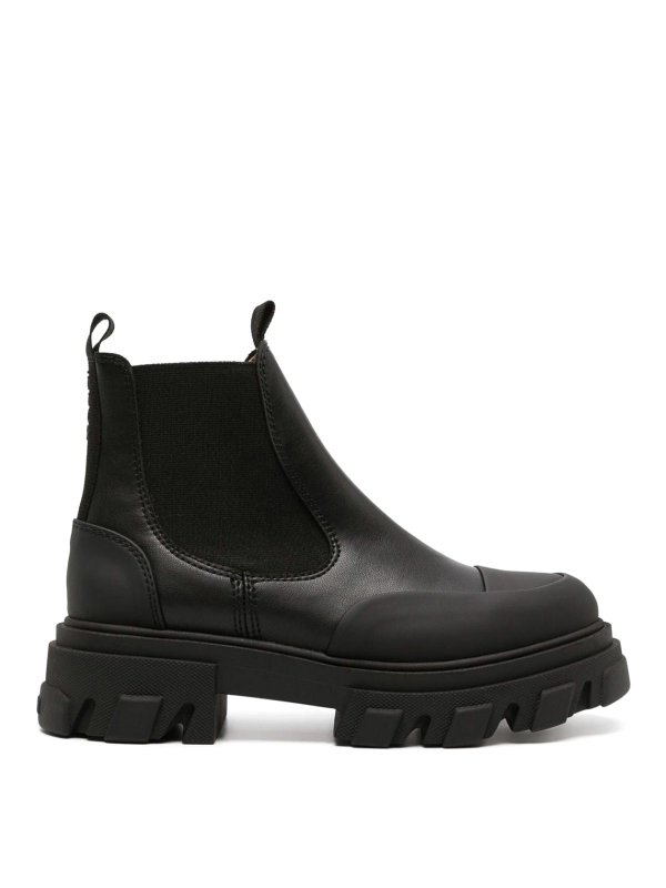 GANNI: Stiefel - Stiefel - Schwarz