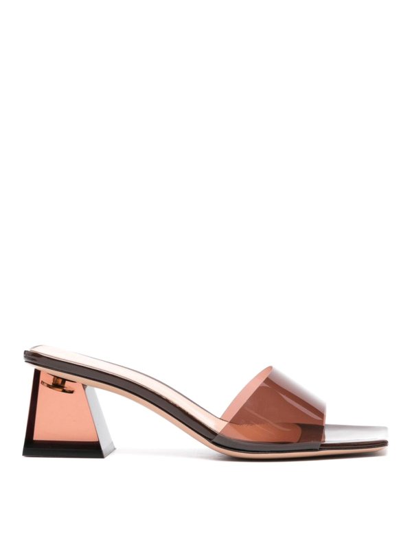 Gianvito Rossi: Mules - Mules - Braun