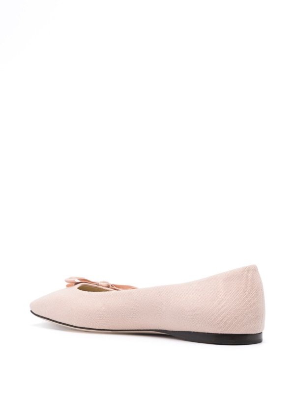 Veda linen ballet flats shop online: JIMMY CHOO