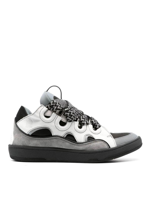 LANVIN: sneakers - Sneaker Curb in pelle