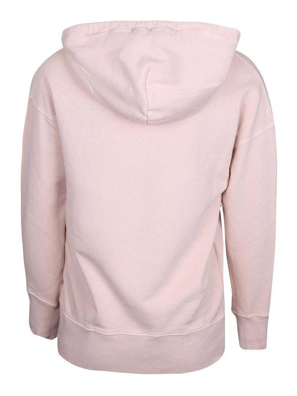 AUTRY: Felpe e maglie online - felpa in cotone con  logo in rilievo