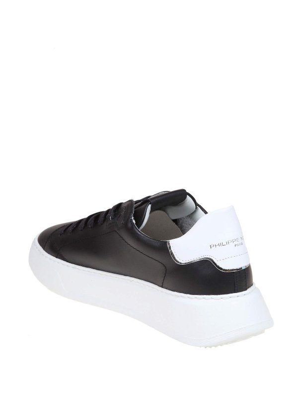 The Best Shops PHILIPPE MODEL: trainers - temple sneakers in black leather