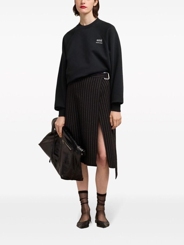 AMI PARIS: スウェット＆セーター online - スウェットシャツ/セーター - 黒