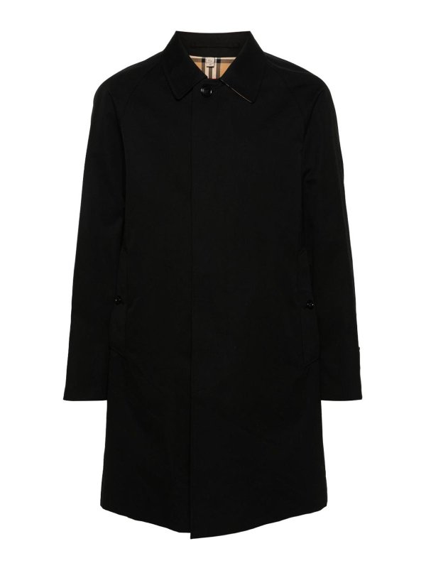 BURBERRY: Abrigos cortos - Abrigo Corto - Negro