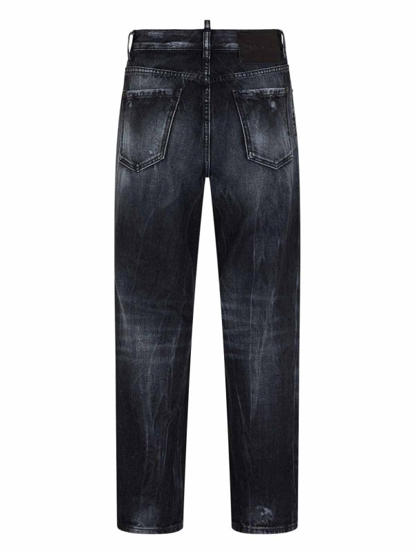 DSQUARED2: Jeans Rectos online - Vaqueros Rectos - Negro