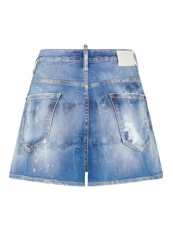 DSQUARED2: Shorts online - Shorts - Lavado Claro