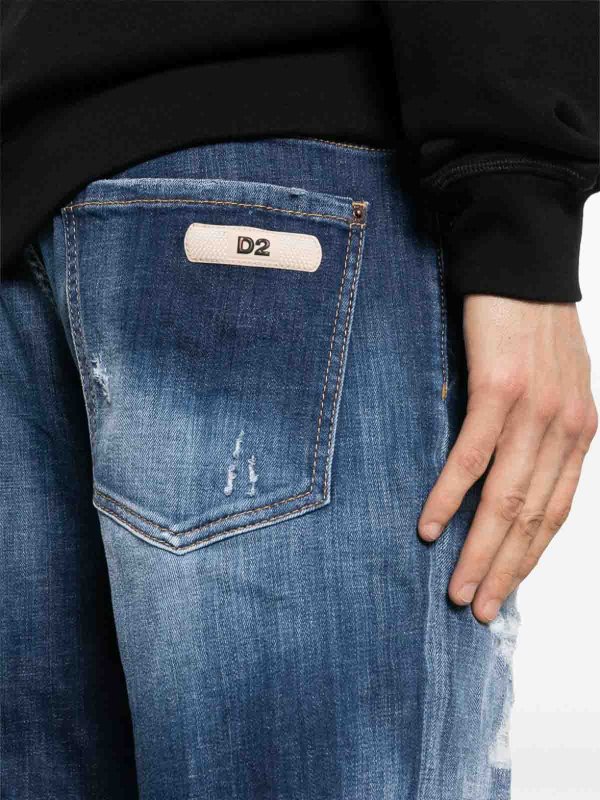 DSQUARED2 buy online Jean Bootcut - Bleu Foncé