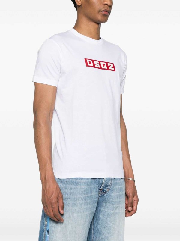 Camiseta - Blanco shop online: DSQUARED2