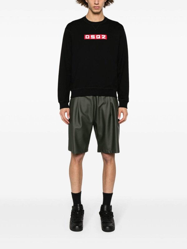 DSQUARED2: Sweatshirts und Pullover online - Sweatshirt - Schwarz