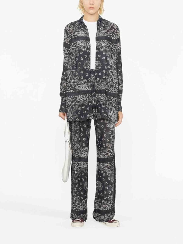 GOLDEN GOOSE: Camisas online - Camisa - Gris Oscuro