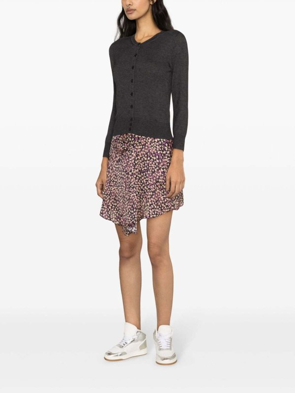 Selena asymmetric draped skirt shop online: ISABEL MARANT