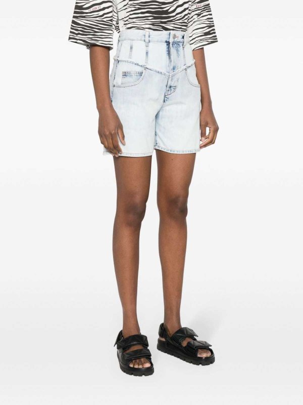 ショートパンツ - 白 shop online: ISABEL MARANT