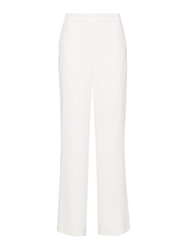 P.A.R.O.S.H.: Pantalons casual - Pantalons Décontractés - Blanc