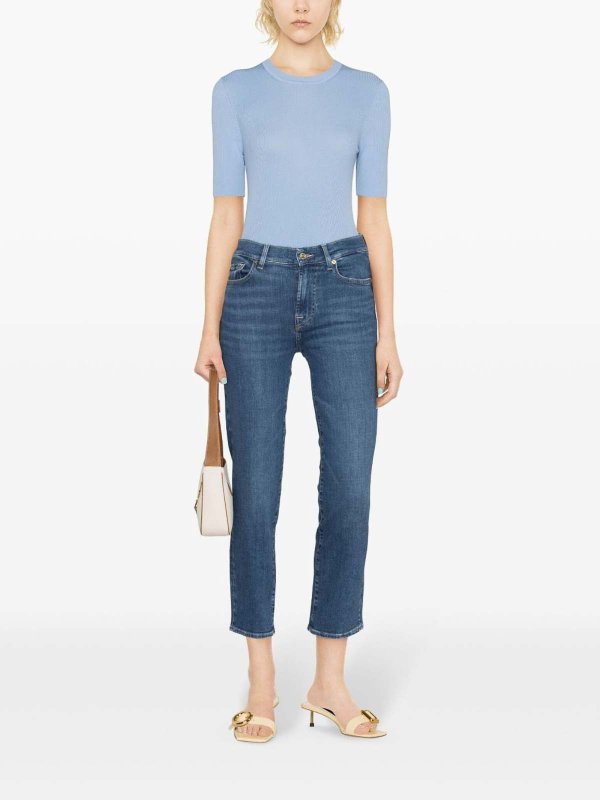 P.A.R.O.S.H.: Tops y camisetas sin mangas online - Top - Azul Claro