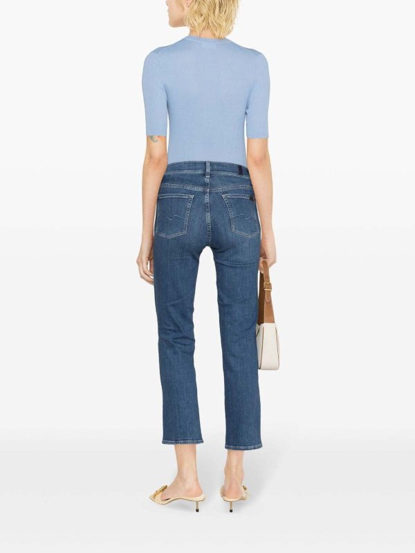 The Best Shops P.A.R.O.S.H.: Tops y camisetas sin mangas - Top - Azul Claro