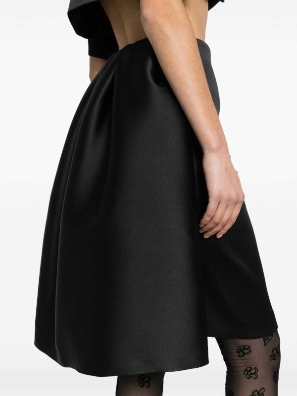 P.A.R.O.S.H. buy online 膝丈/ミディスカート - 黒