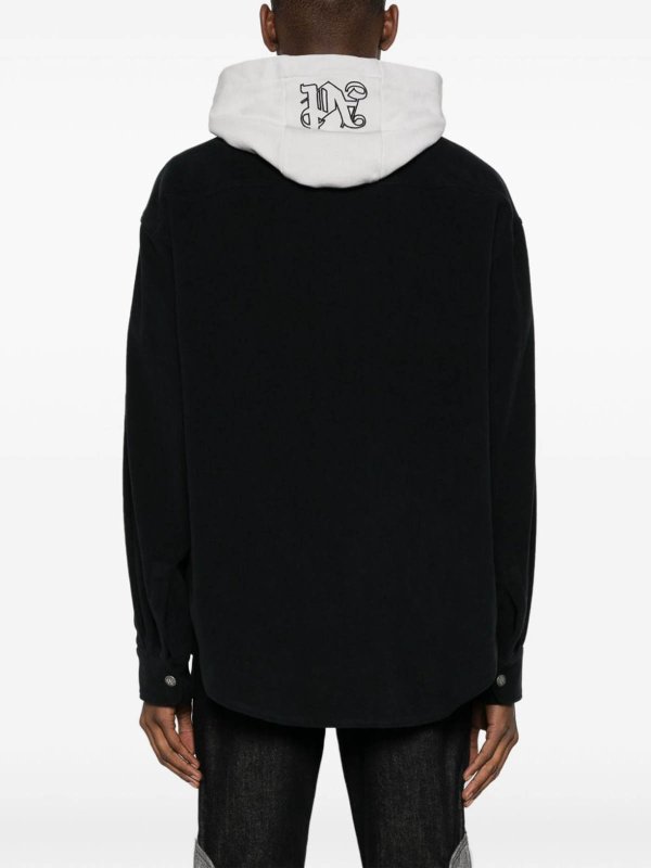 カジュアルジャケット - 黒 shop online: Palm Angels