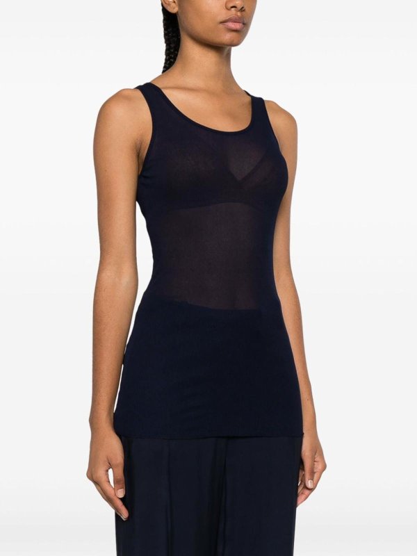 Top - Blau shop online: AMI PARIS