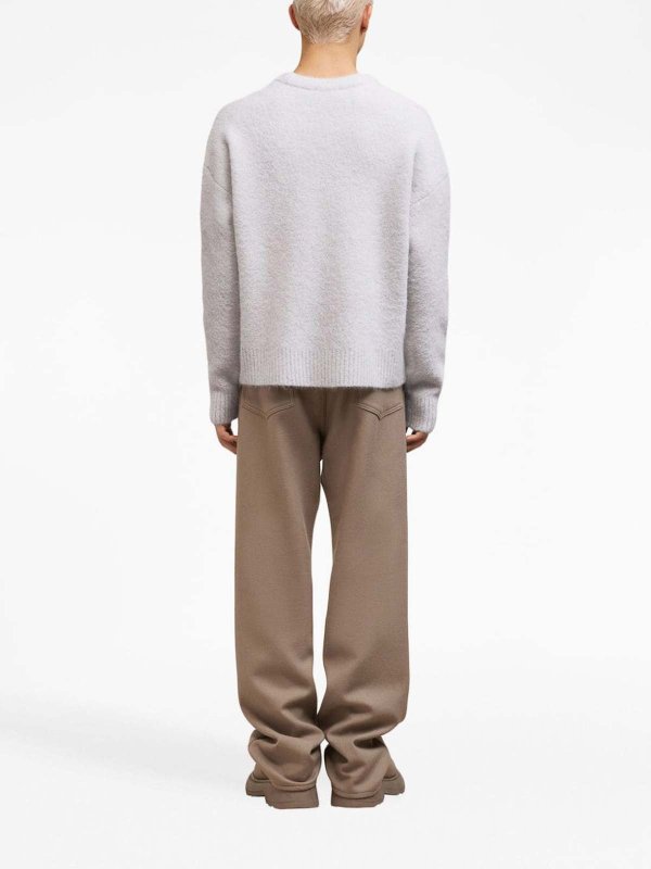 AMI PARIS buy online Pull Col Rond - Gris